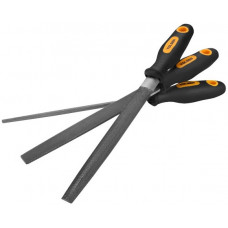 Напилок по металу та дереву Tolsen, набір 3шт