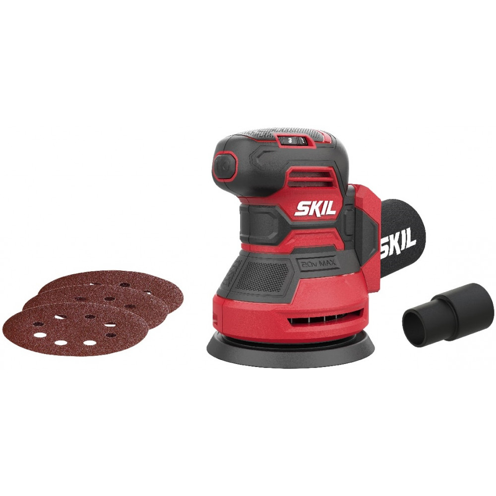 Шліфмашина ексцентрикова акумуляторна SKIL 3745 CA 20В 125мм 14000-22000кол/хв 1.2кг без АКБ та ЗП