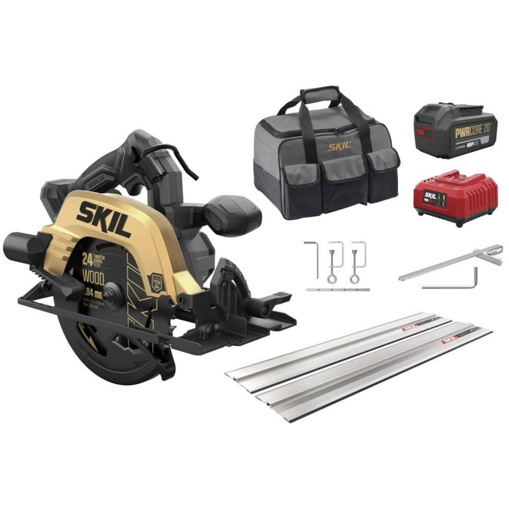 Пила дискова акумуляторна SKIL 3575 DB XP 20В АКБ 1х4А·год диск 184мм