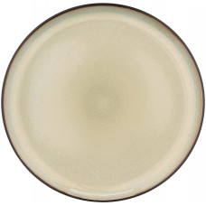 Тарілка обідня Ardesto Bolzano, 26.6см, кераміка, чорно-зелений