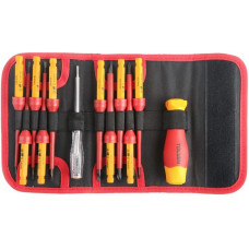 Викрутки Tolsen Premium, набір 12шт, діелектричні, для робіт під напругою 1000В