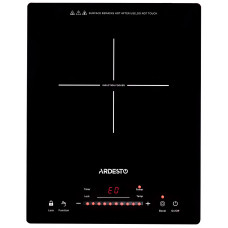Плитка настільна Ardesto індукційна, конфорок - 1 на 1.8кВт, керування - сенсорне, таймер, boost, чорний