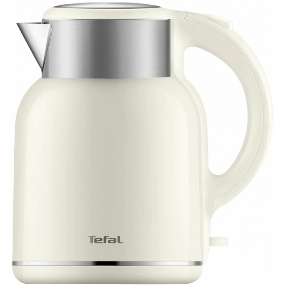 Електрочайник Tefal Thermo Protect XL, 1.9л, пластик, нержавіюча сталь, бежевий