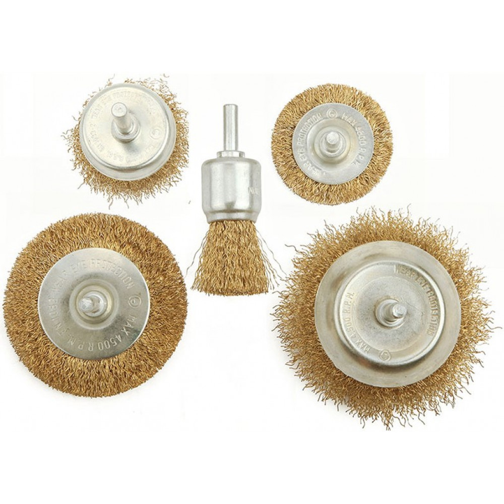 Щітка шліфувальна Tolsen Профі, набір 5 шт, 1/4