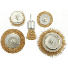 Щітка шліфувальна Tolsen Профі, набір 5 шт, 1/4