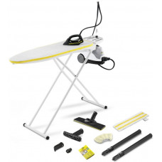 Пароочисник Karcher SI 4 EasyFix Iron, 2000Вт, 800мл, 3.5Бар, глад.дошка, праска, швабра, білий Пароочисник Karcher SI 4 EasyFix Iron, 2000Вт, 800мл, 3.5Бар, глад.дошка, праска, швабра, білий