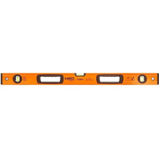 Рівень Neo Tools S 400 алюмінієвий, 80см, 3 капсули, 2 отвори для рук