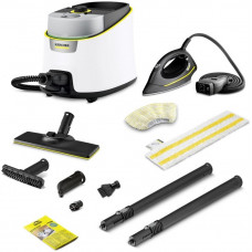 Пароочисник Karcher SC 4 Deluxe Iron, 2200Вт, 1300мл, 4Бар, праска, швабра, білий Пароочисник Karcher SC 4 Deluxe Iron, 2200Вт, 1300мл, 4Бар, праска, швабра, білий