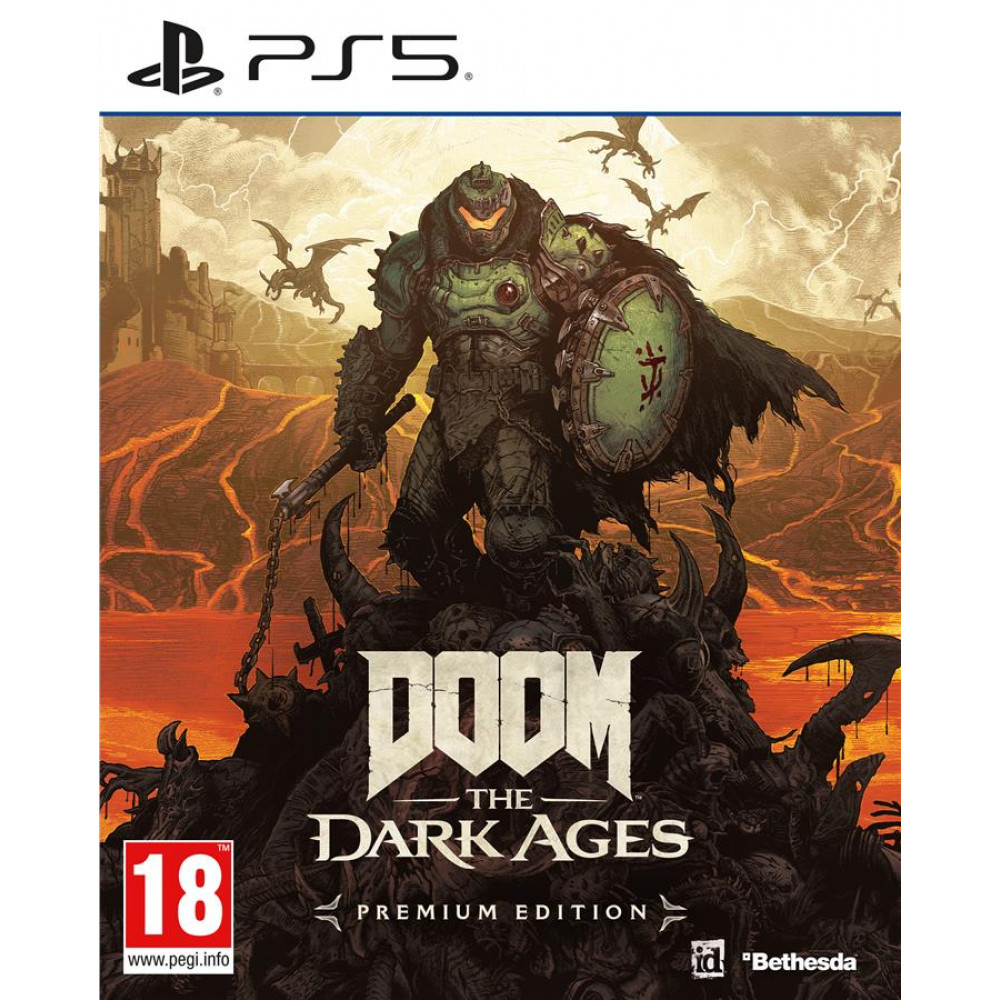 Гра консольна PS5 Doom The Dark Ages Premium Edition, BD диск