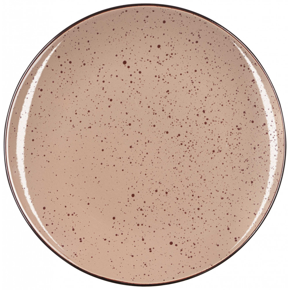 Тарілка обідня Ardesto Emilia, 27.5см, кераміка, коричневий