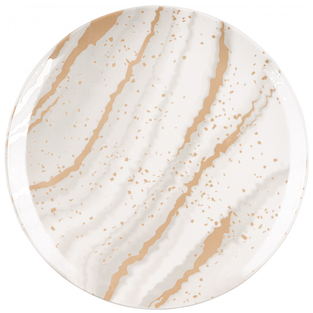 Тарілка обідня Ardesto Sparkle, 27см, порцеляна, багатокольоровий