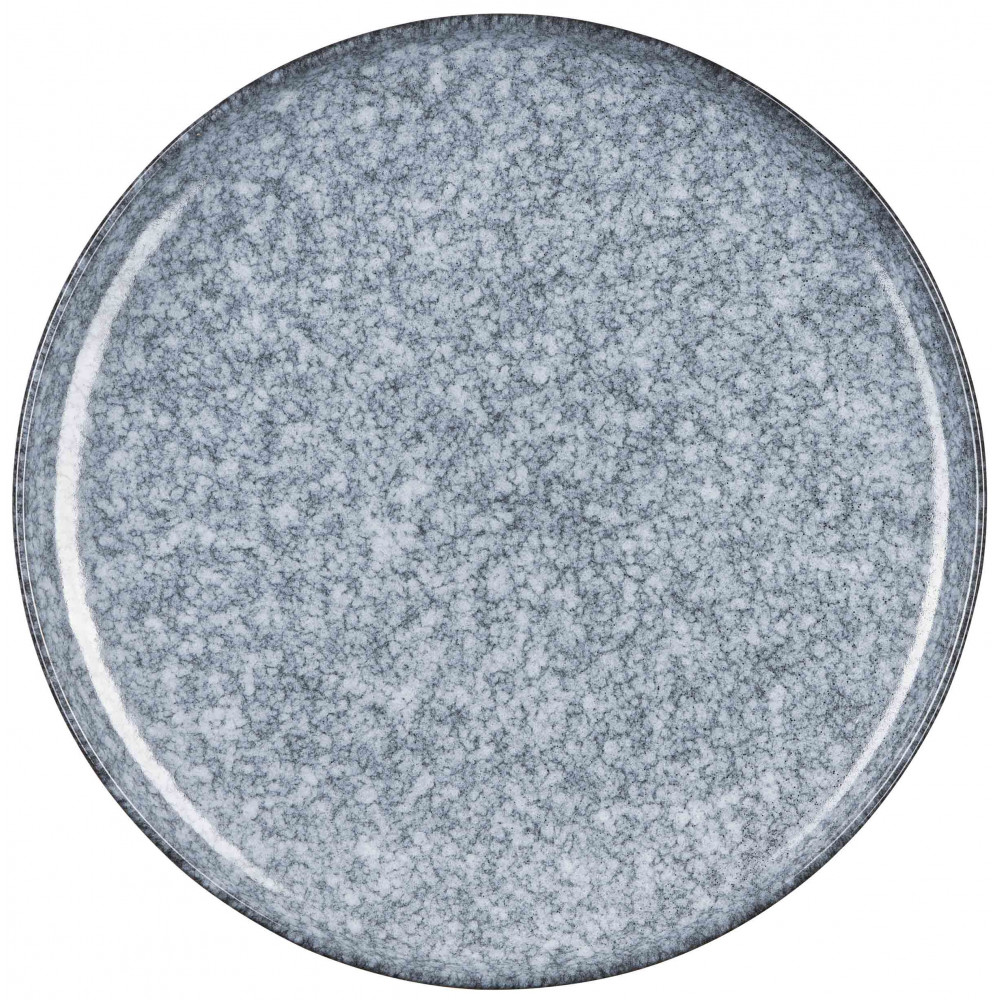 Тарілка обідня Ardesto Loreto, 27см, порцеляна, сірий