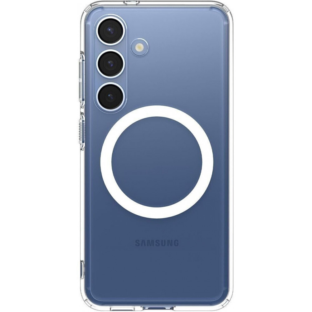 Чохол Spigen для Samsung Galaxy S25+, Ultra Hybrid MagFit, Clear White