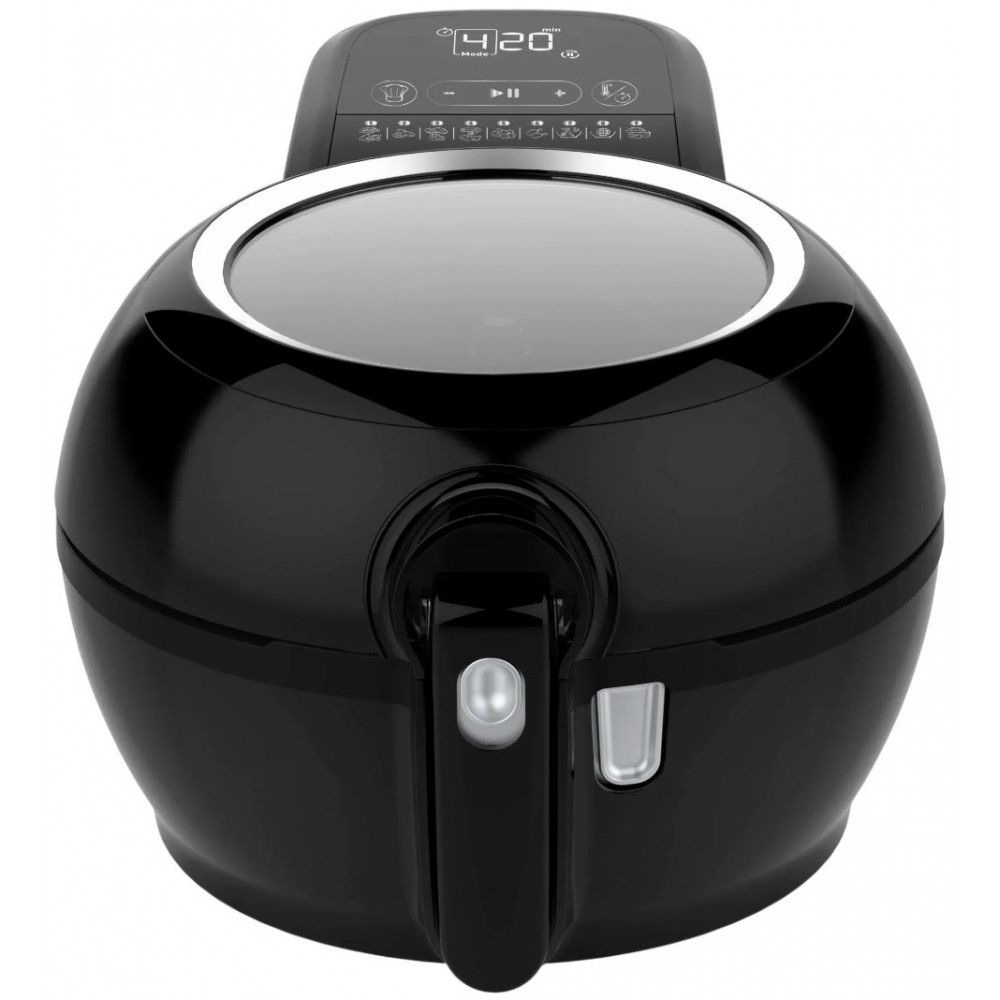 Мультипіч Tefal ActiFry Genius, 1350Вт, чаша-1,2л, сенсорне керув., підкл. до смартфону, авто перемішування, пластик, чорний