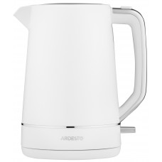 Електрочайник Ardesto Timeless Elegance, 1.7л, Otter, пластик, білий матовий