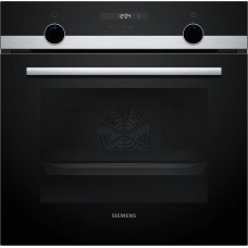 Духова шафа Siemens електрична, 66л, A, дисплей, конвекція, телескопічні направляючі, чорний Духова шафа Siemens електрична, 66л, A, дисплей, конвекція, телескопічні направляючі, чорний