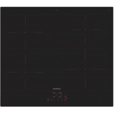 Варильна поверхня Siemens індукційна, 60см, чорний Варильна поверхня Siemens індукційна, 60см, чорний