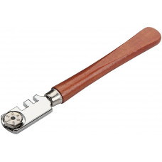 Склоріз роликовий Tolsen, 6 ріжучих ножів, дерев'яне руків'я, 130мм