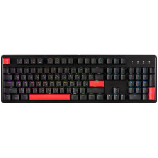 Клавіатура механічна Lemokey  X3 104Key, Keychron Brown, USB-A, QMK/VIA, Hot-Swap, EN/UKR, RGB, чорний