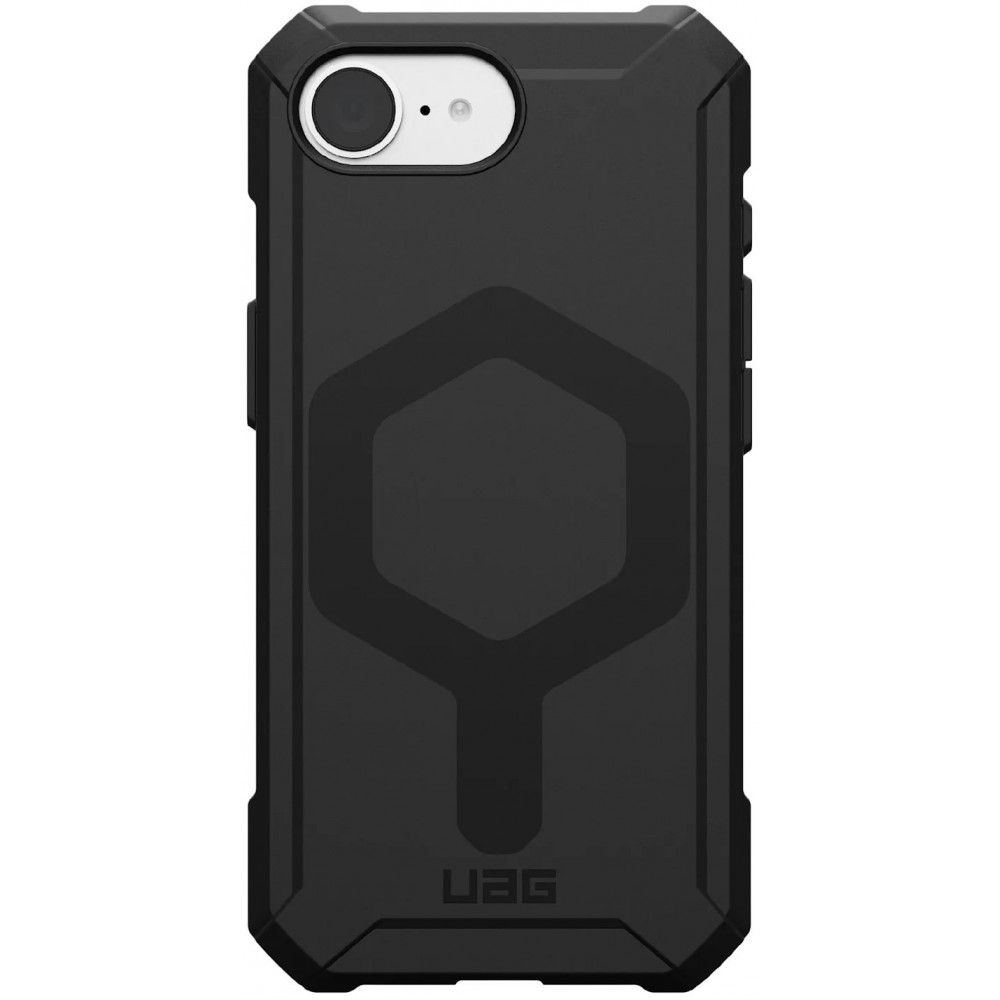 Чохол UAG для iPhone 16E (4th Gen, 2025), Essential Armor MagSafe, Black