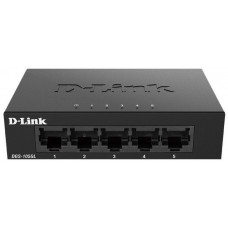 Комутатор D-Link DGS-105GL 5xGE, Некерований