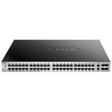 Комутатор D-Link DGS-3130-54S 48xGE, 2x10GE, 4xSFP+, L3 Комутатор D-Link DGS-3130-54S 48xGE, 2x10GE, 4xSFP+, L3