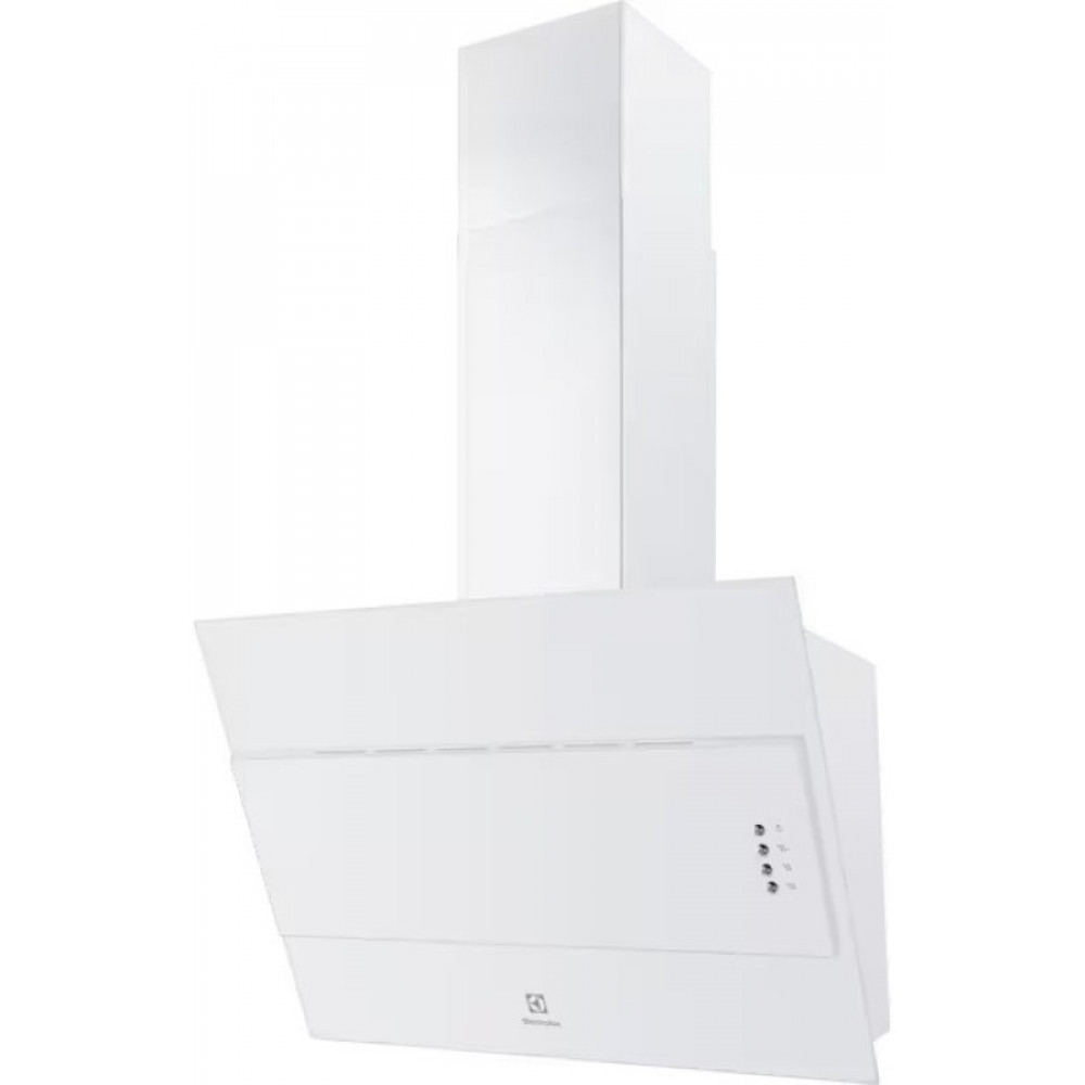 Витяжка Electrolux вертикальна, 60см, 600м куб год., білий
