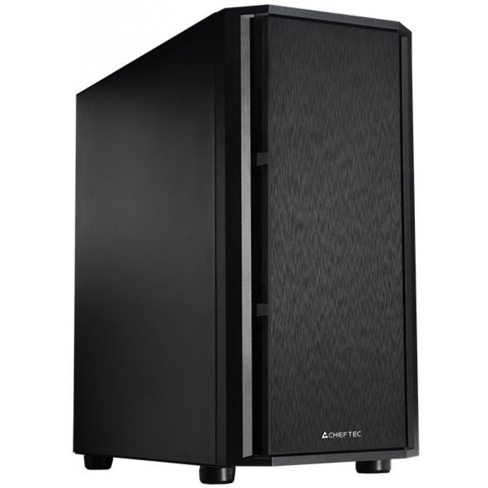 Корпус CHIEFTEC Pro Mini, без БЖ, 1xUSB3.0, 1xUSB2.0, 1xUSB Type-C, 1x120мм, Sound insulated panels, VGA 330мм, LCS ready, mATX, чорний