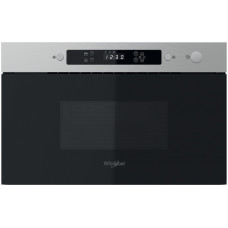 Мікрохвильова піч Whirlpool вбудована, 22л, електронне упр., 750Вт, дисплей, нерж