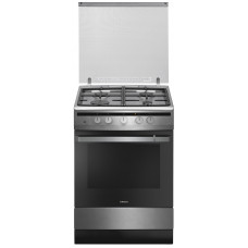 Плита Hansa газова, 56л, 60x60см, чавун, нерж