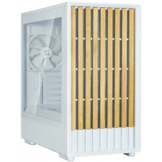 Корпус Zalman P10 Namu без БП, 1xUSB3.0, 1xUSBType-C, 2x120мм, 1x120мм ARGB, VGA 340мм, LCS ready, TG Side Panel, mATX, білий