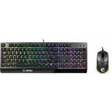 Комплект клавіатура та миша MSI Vigor GK30 COMBO UA USB, EN/UKR/RU, RGB