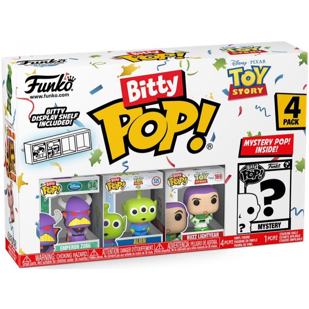 Набір подарунковий Funko POP (Bitty): Toy Story - Zurg 4pk