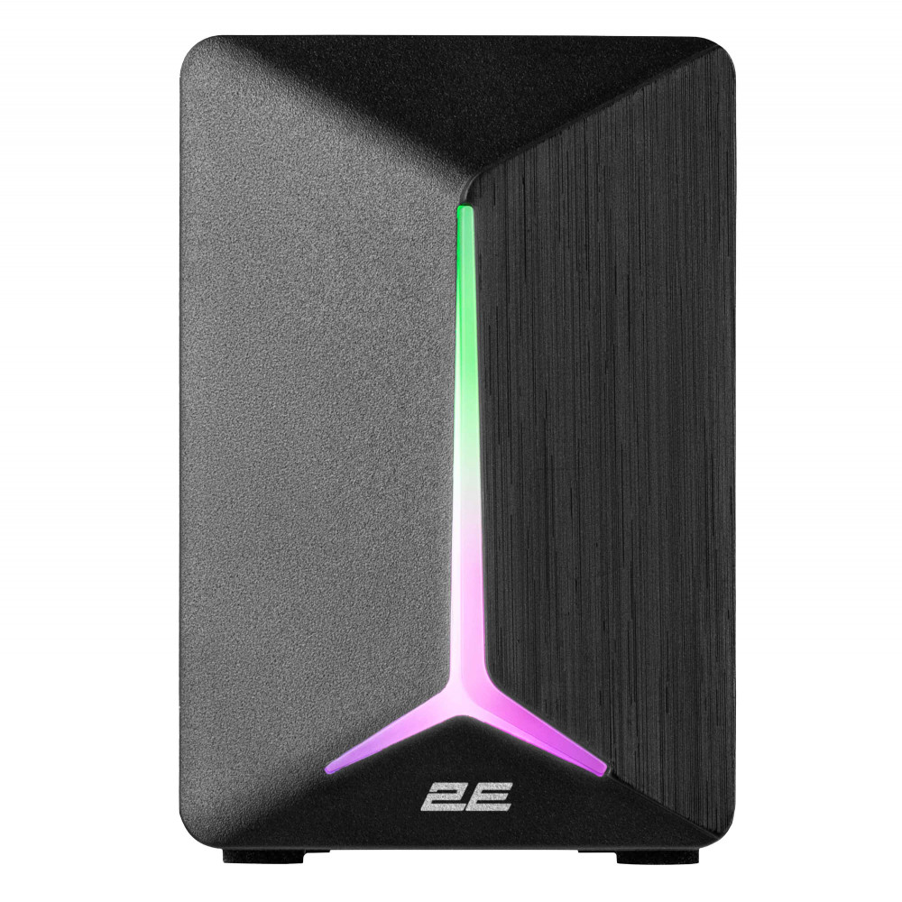 Акустична система 2E GAMING SG300, 2.0, 3.5мм, RGB, чорний