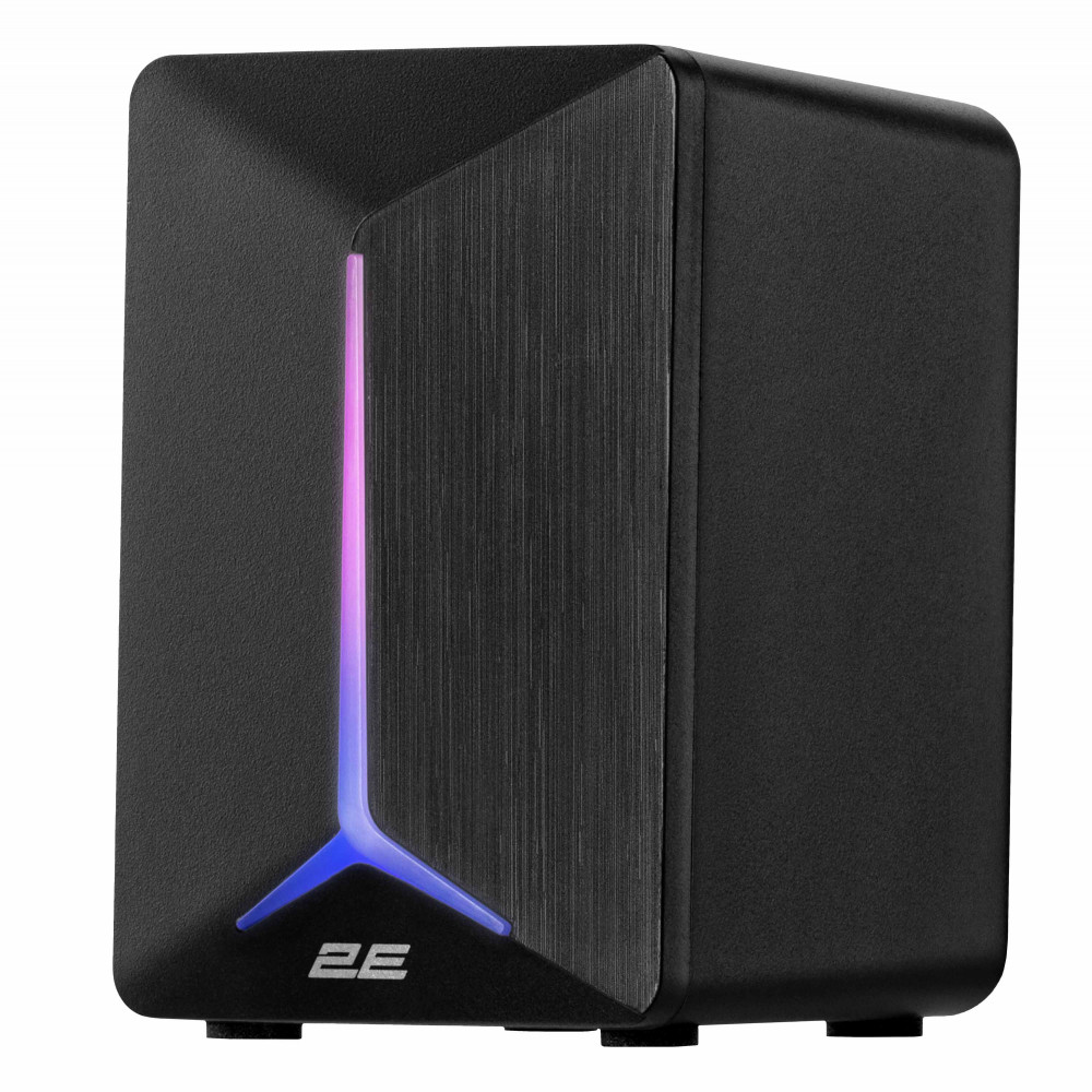 Акустична система 2E GAMING SG300, 2.0, 3.5мм, RGB, чорний