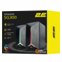 Акустична система 2E GAMING SG300, 2.0, 3.5мм, RGB, чорний