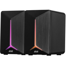Акустична система 2E GAMING SG300, 2.0, 3.5мм, RGB, чорний