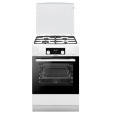 Плита Hansa комбінована, 77л, 60x60см, дисплей, конвекція, чавун, білий Плита Hansa комбінована, 77л, 60x60см, дисплей, конвекція, чавун, білий