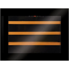 Холодильник Hansa вбудований для вина, 45.5x59х60.8, холод.відд.-63л, зон - 1, бут-28, ST, диспл внутр., чорний Холодильник Hansa вбудований для вина, 45.5x59х60.8, холод.відд.-63л, зон - 1, бут-28, ST, диспл внутр., чорний