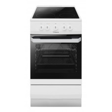 Плита Hansa електрична склокерамічна, 67л, 50x60см, білий