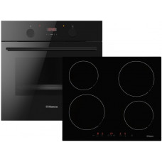 Комплект Hansa (духовка електрична + поверхня індукційна), чорний Комплект Hansa (духовка електрична + поверхня індукційна), чорний