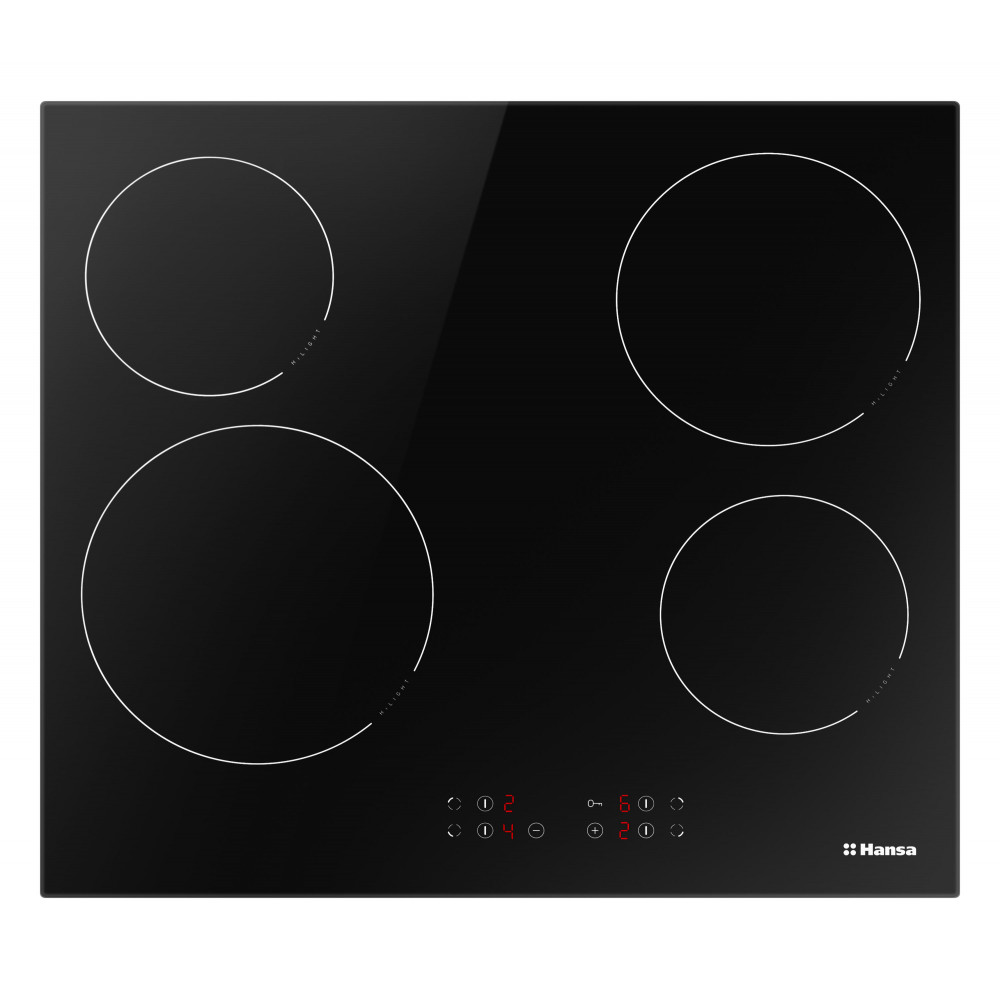 Варильна поверхня Hansa склокерамічна, 59,2см, чорний