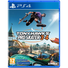 Гра консольна PS4 Tony Hawk Pro Skater 3+4, BD диск