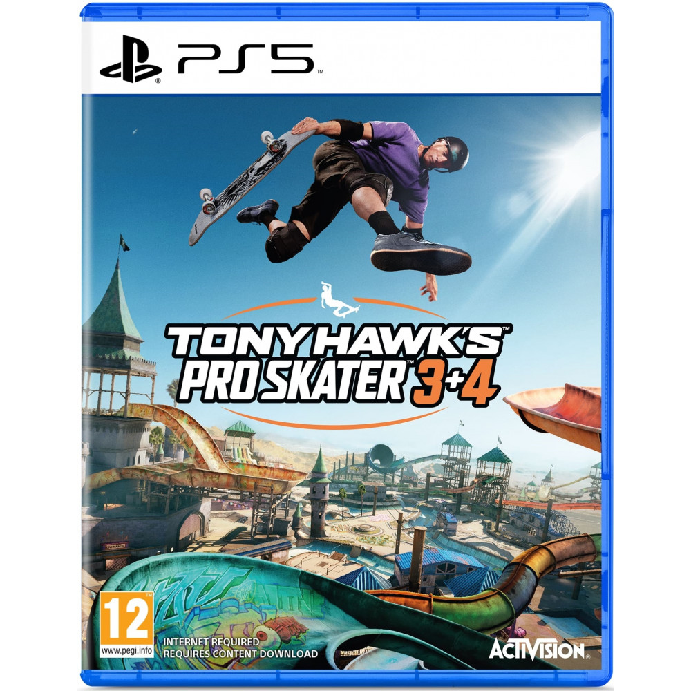 Гра консольна PS5 Tony Hawk Pro Skater 3+4, BD диск