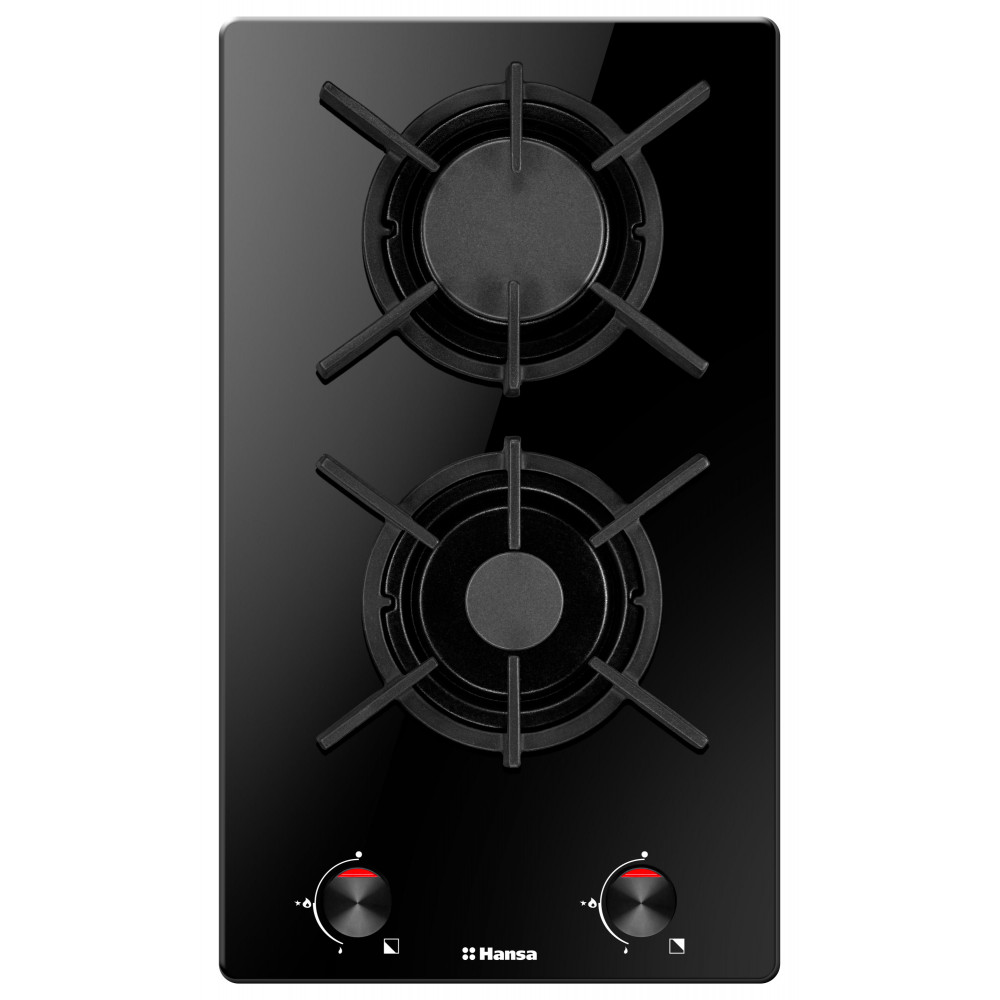 Варильна поверхня Hansa газова, 30см, чавун, чорний