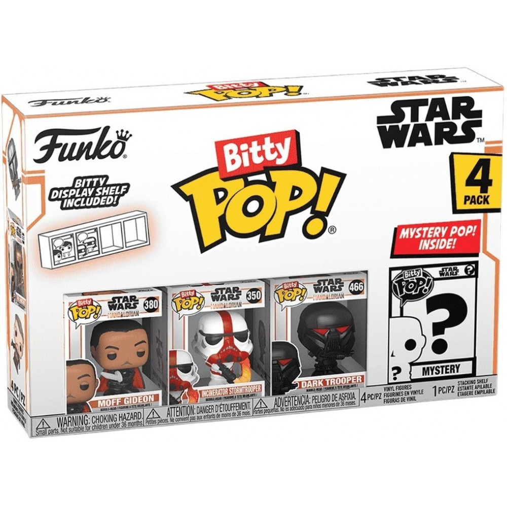 Набір подарунковий Funko POP (Bitty): Mandalorian - Moff Gideon 4pk