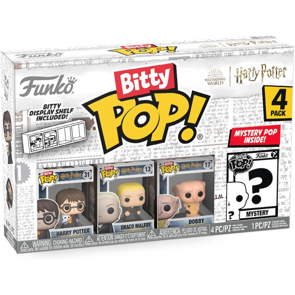 Набір подарунковий Funko POP (Bitty): Harry Potter - Harry Potter 4pk