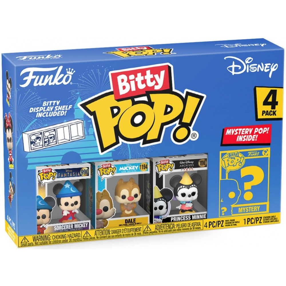 Набір подарунковий Funko POP (Bitty): Disney - Sorcerer Mickey 4pk