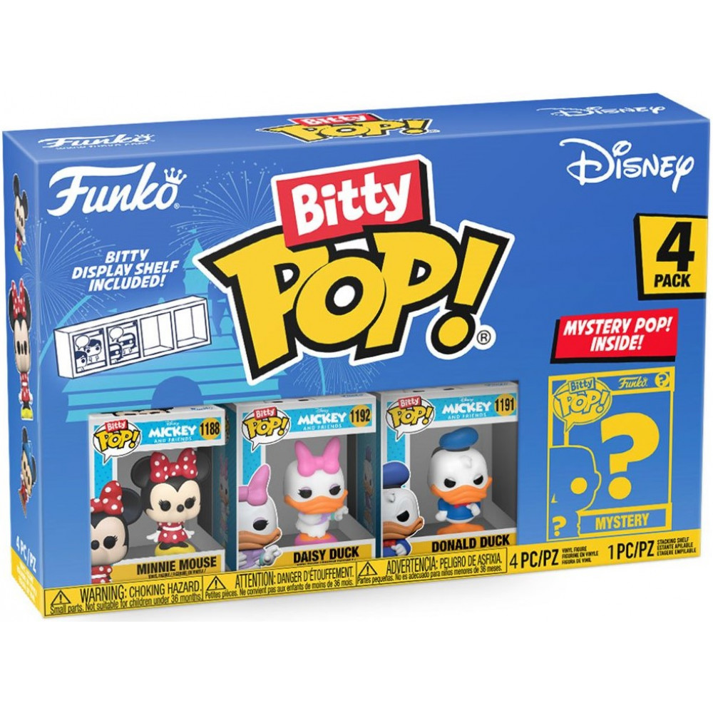 Набір подарунковий Funko POP (Bitty): Disney - Minnie 4pk