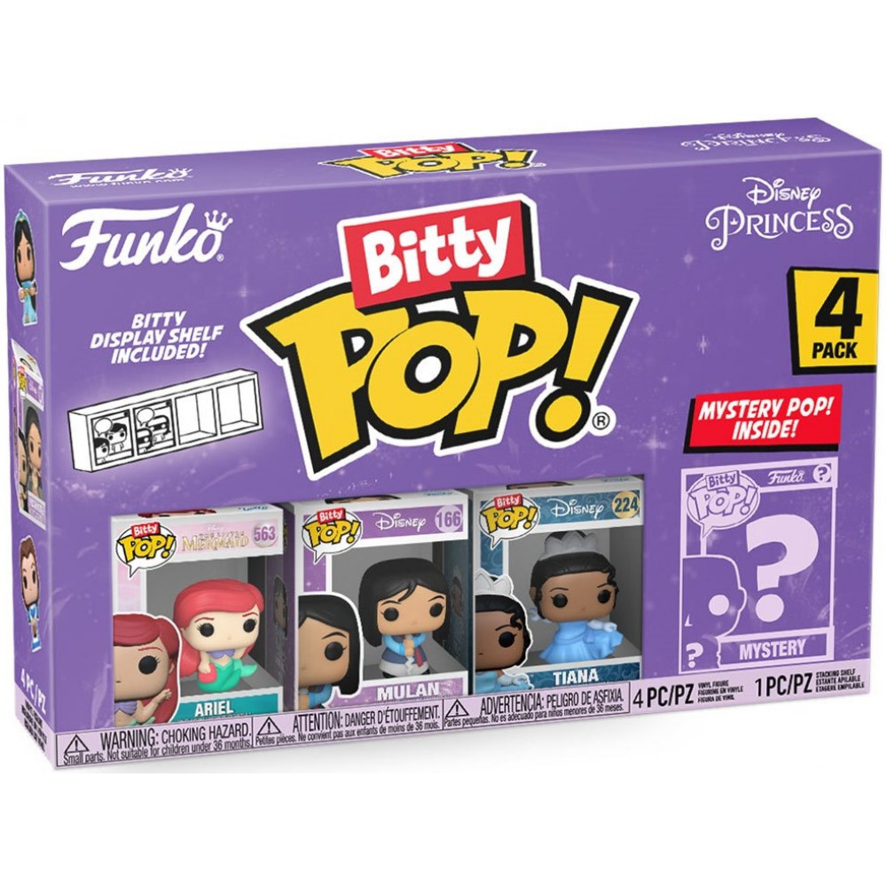 Набір подарунковий Funko POP (Bitty): Disney - Ariel 4pk